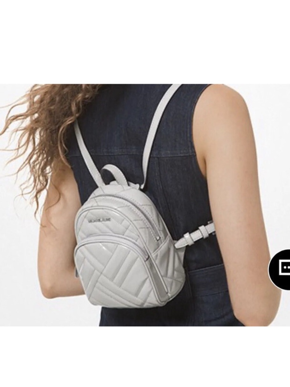 Michael Kors Quilted Mini Backpack